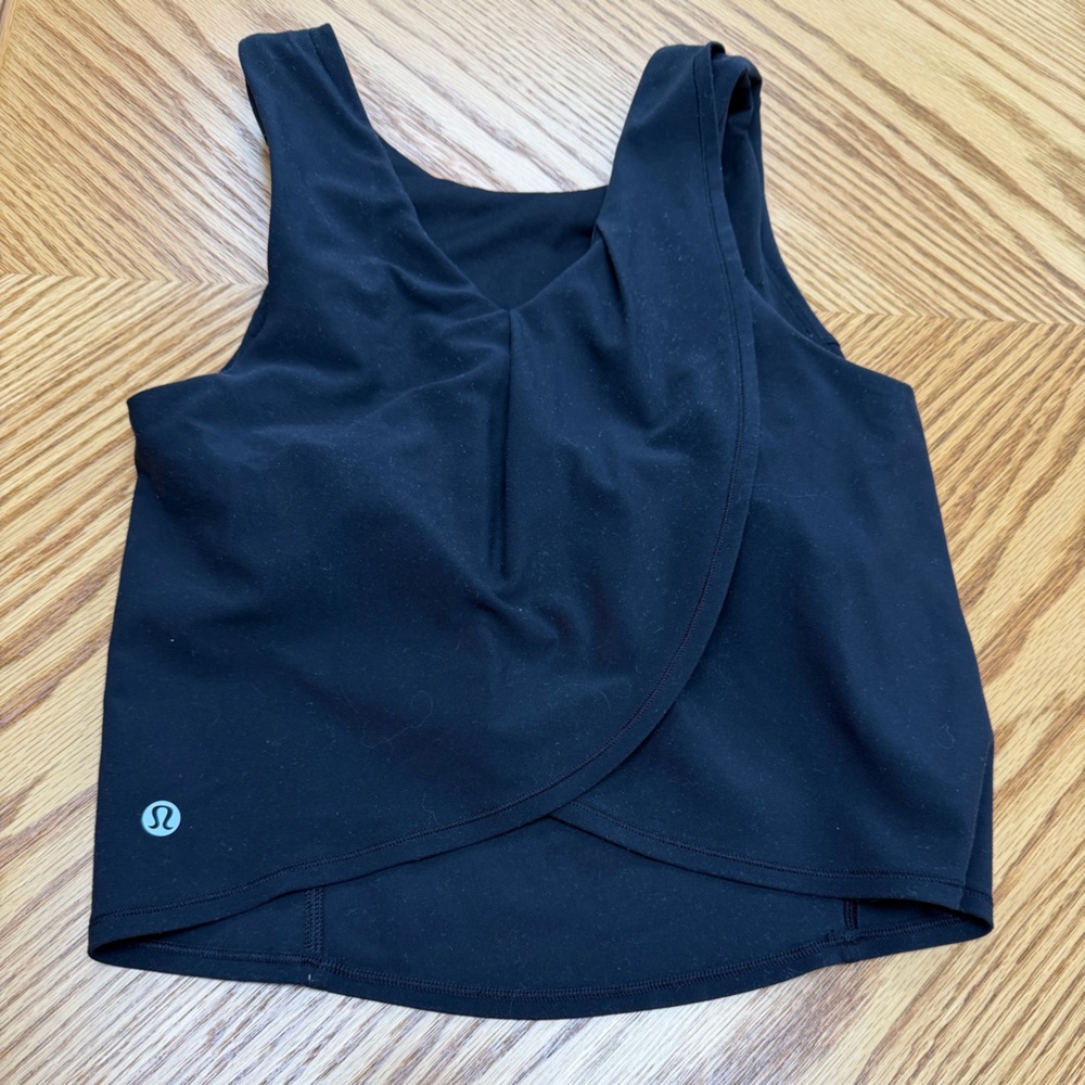 lululemon athletica Black Tank Top